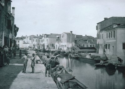 View of a Canal by Italian Photographer